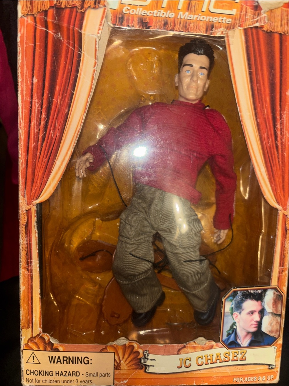 JC Chasez Olive Green Chino Pants - Collectible Marionette Collectible Doll
